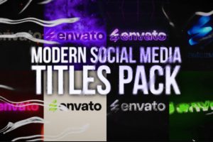 8款现代社交媒体标题包