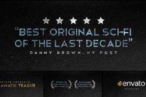 影视戏剧化预告片头